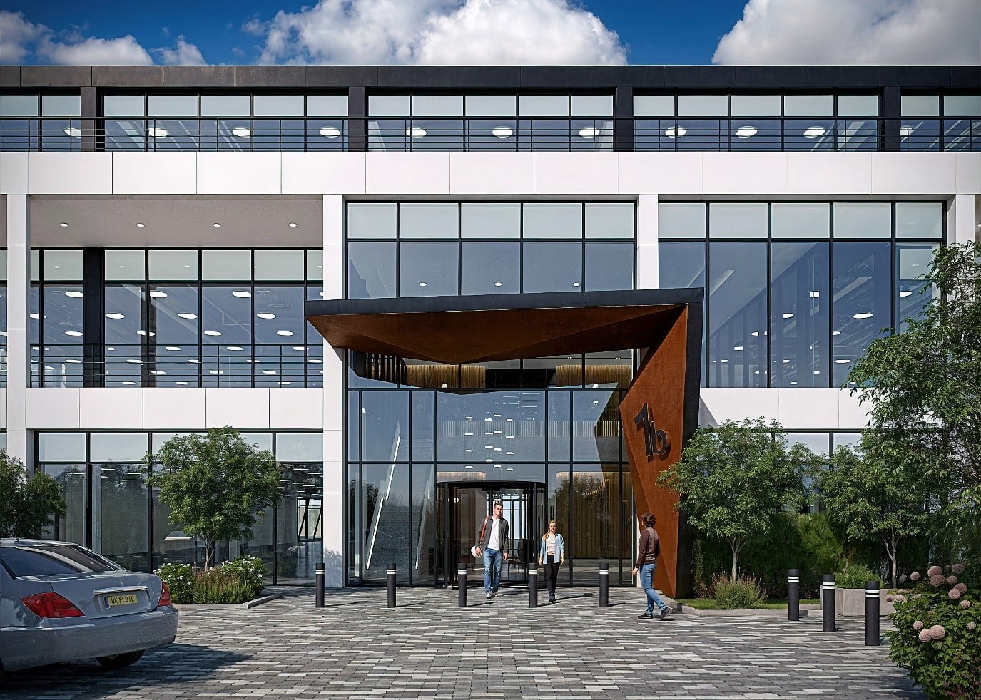Outside of Guildford Business Park 1b